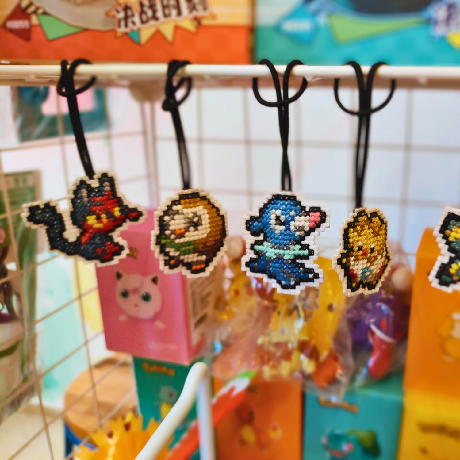 Pokémon iniciales tipo fuego hechos a mano - Frikimall, image size:1500x1500