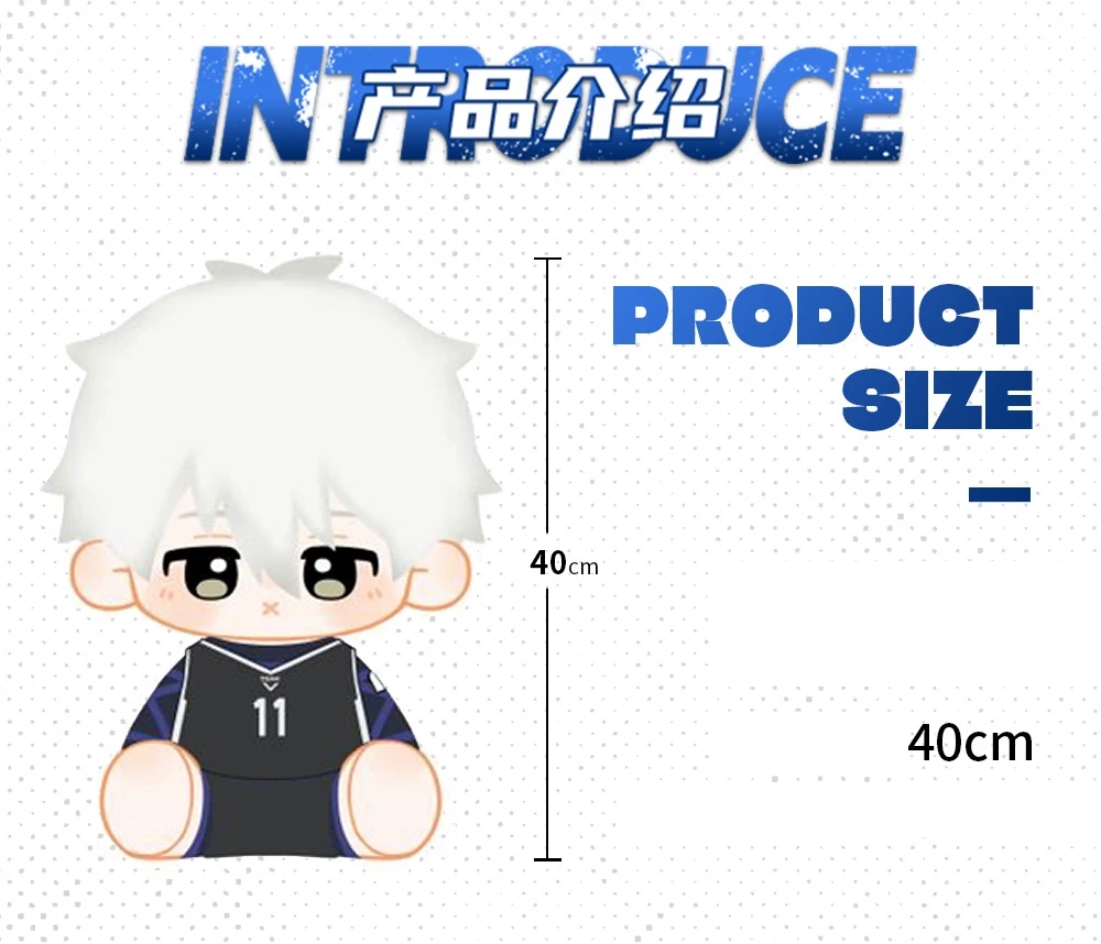 Peluches oficiales chibi de Bluelock - minidoll