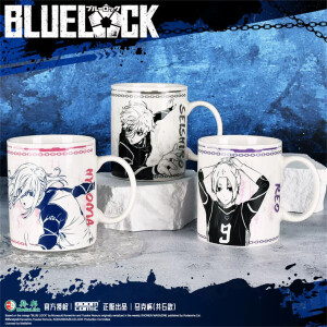Colección oficial 6 tazas de BLUELOCK BOOMCOMIC