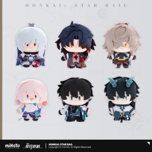 Peluches de Honkai Star Rail chibi - Dan Heng, Siete de Marzo, Blade y más