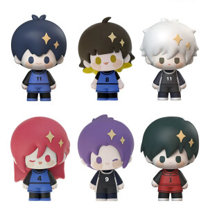 Colección llaveros chibi de BLUELOCK- minidoll
