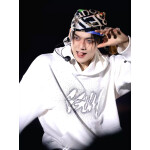 Hoodie blanco oversized inspirado en Yeonju TXT GGUM sudadera K-pop Frikimall Hoodie blanco oversized inspirado en Yeonju TXT GGUM sudadera K-pop Frikimall