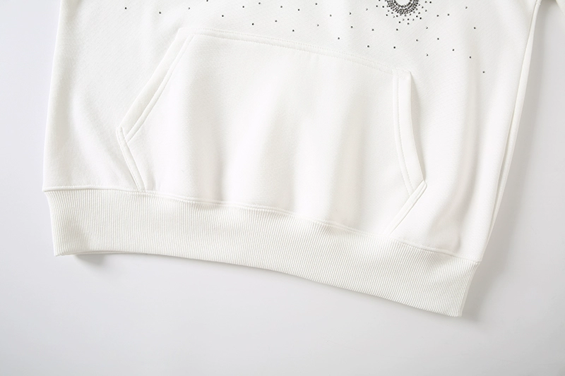 White Hoodie Oversized Yeonju TXT GGUM Frikimall Kpop clothes