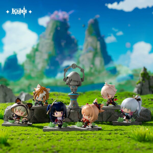 Cajas sorpresa chibi Battlefield Valor Inazuma - Genshin Impact