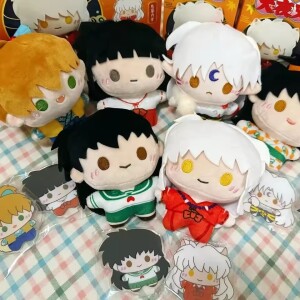 colección-peluches-oficiales-Inuyasha-6-cajas-sorpresa-Frikimall