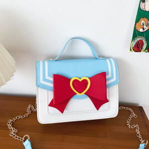Bolso con lazo rojo Sailor Moon inspirado en guardianas Frikimall