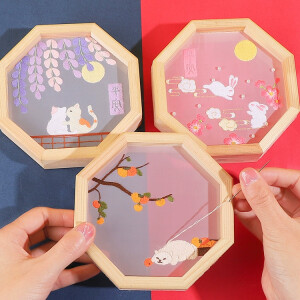Kit de bordado a mano de Suzhou – arte tradicional chino Honey DIY
