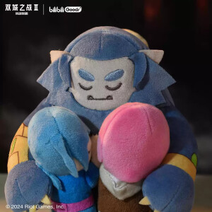 Peluche chibi oficial de Arcane – Warwick, Jinx y Vi Frikimall