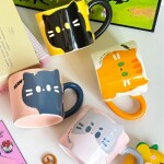 Tazas de cerámica de gatitos adorables 370 mL Frikimall Tazas de cerámica de gatitos adorables 370 mL Frikimall