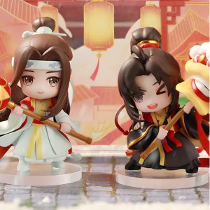 Set figuras Lan Wangji y Wei Wuxian - Grandmaster of Demonic Cultivation