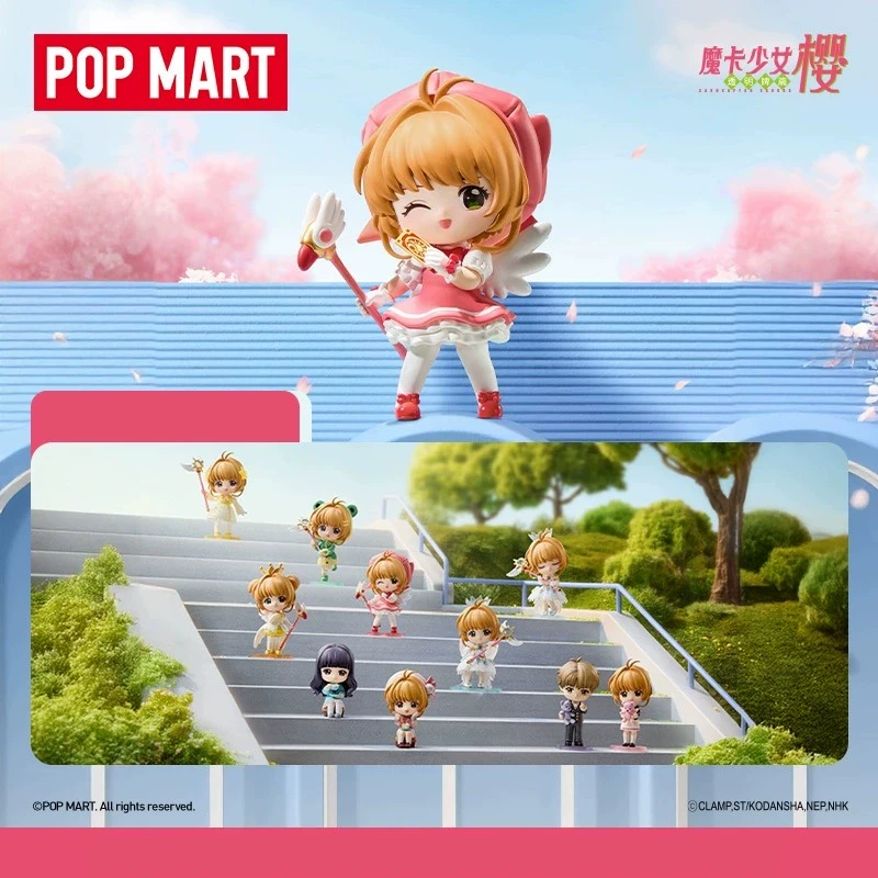 Colección Clear Card Sakura POPMART 9 cajas sorpresa oficiales Frikimall