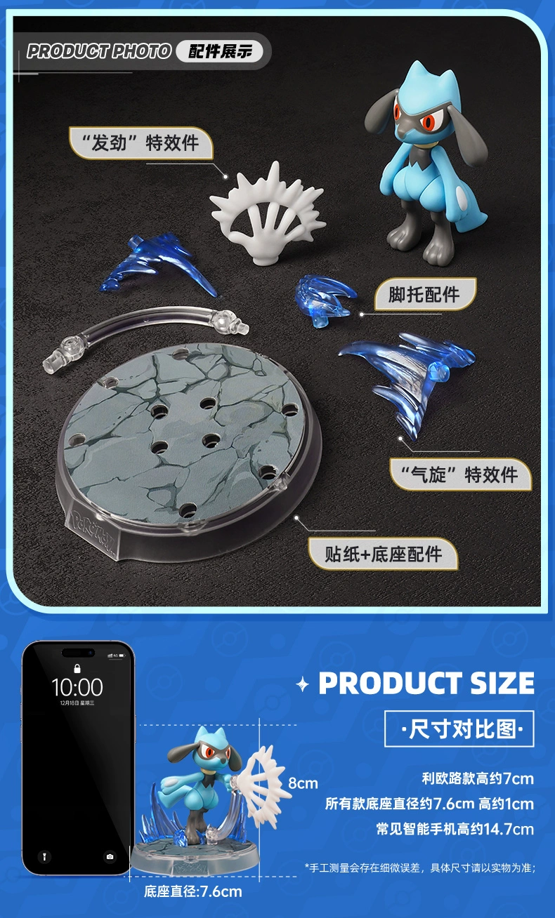 Maqueta Pokémon Prologue of Adventure Riolu Frikimall