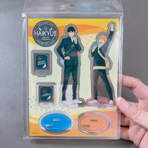Acrílico Haikyu!! Hinata y Kageyama – figura doble oficial