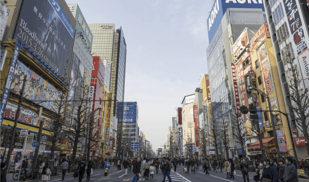El centro de Akihabara Frikimall
