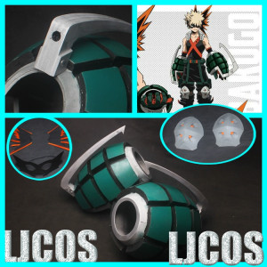 Set cosplay Bakugo accesorios My Hero Academia