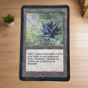 Black Lotus Alfombra cartas magic Frikimall