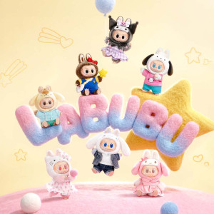 Colección oficial Labubu Hello Kitty THE MONSTERS Sanrio POPMART