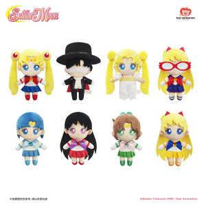 Cajas sorpresa Sailor Moon 8 peluches oficiales Toei Animation
