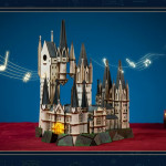 Maqueta Hogwarts Harry Potter con luz y sonido castillo mágico DIY Frikimall