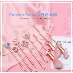 Brochas maquillaje Card Captor Sakura – Set mágico inspirado CCS