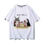 Camisetas Studio Ghibli anime inspiradas en Chihiro y Totoro Porco Rosso color personalizado Frikimall