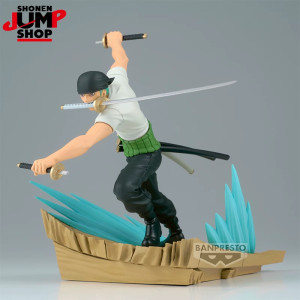 Figura Zoro One Piece Banpresto Battle Scene oficial Frikimall