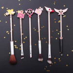 Brochas maquillaje Card Captor Sakura Set mágico inspirado CCS