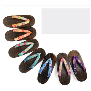 Sandalias japonesas geta tradicionales zuecos madera kimono y yukata Frikimall