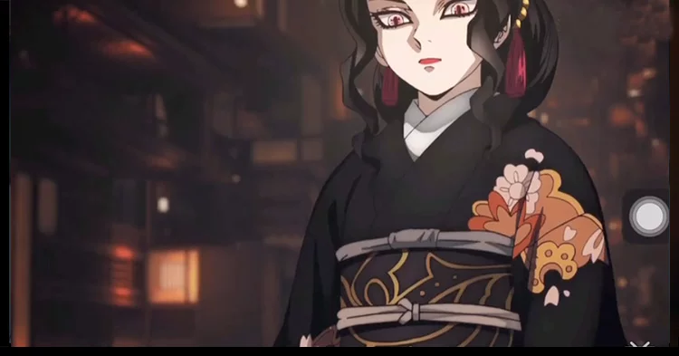 Kimono cosplay Muzan Kibutsuji