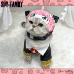 Cosplay Anya Forger para gatos – disfraz mascota Spy x Family