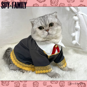 Cosplay Anya Forger para gatos disfraz mascota Spy x Family