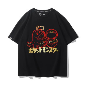 Camisetas Pokémon iniciales Paldea Fuecoco, Quaxly y Sprigatito