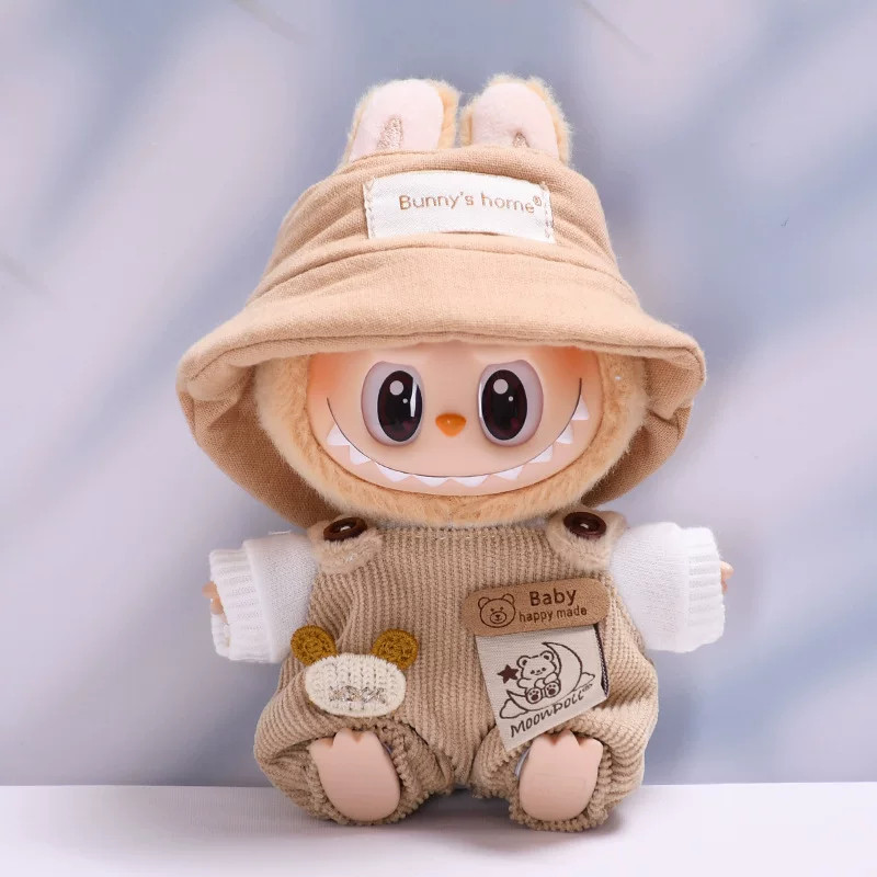 camiseta-blanca-de-algodon-gorro-caqui-mono-de-osito-caqui