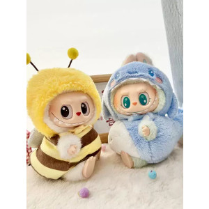 Ropa para Labubu kawaii de animales - abeja, dinosaurio, tiburón y más