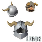 Casco cosplay Senshi Tragones y Mazmorras réplica Dungeon Meshi Frikimall