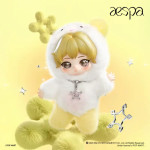 Caja sorpresa aespa Fluffy Club POPMART 4 peluches colgante oficial Frikimall