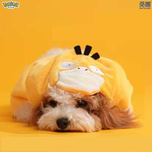 Capa Pokémon para mascotas – Pikachu, Eevee, Jigglypuff y Psyduck