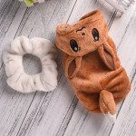 Cosplay Eevee para mascotas chaleco kawaii con orejas para perros y gatos Frikimall Cosplay Eevee para mascotas chaleco kawaii con orejas para perros y gatos Frikimall