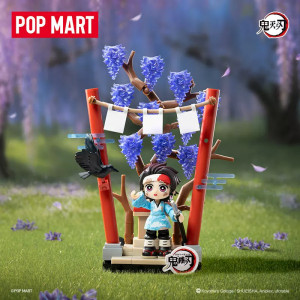 Caja sorpresa Demon Slayer Unwavering Resolve Arc POPMART Figuras bloque oficial