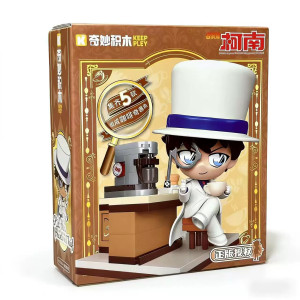 Maqueta bloques Detective Conan café Keeppley Conan, Kaito Kid Frikimall